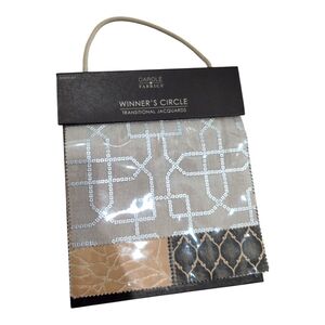Carole Fabrics Home Fabric Sample Book Crafting Sewing winner's circle transitio